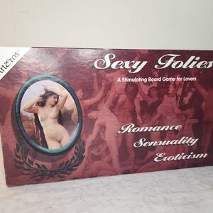 Vintage adult board game